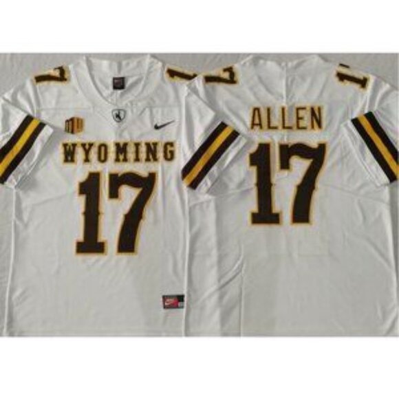 Mens Kids Youths Womens Josh Allen White Stitched Vapor Jersey